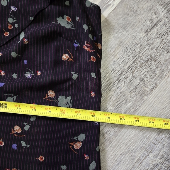 Cabi Women's Tank Top Size Small Purple Floral Summer Vacation Office - Picture 13 of 14